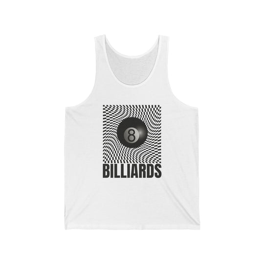 Billiards - Futuristic 8 Ball - Unisex Tank Top - BFLY BILLIARDS