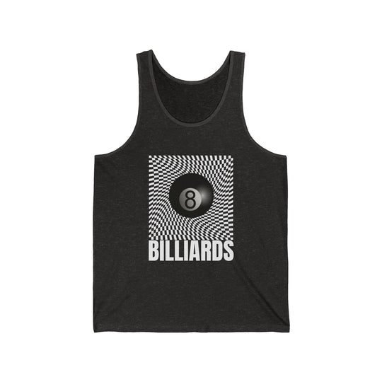 Billiards - Futuristic 8 Ball - Unisex Tank Top - BFLY BILLIARDS