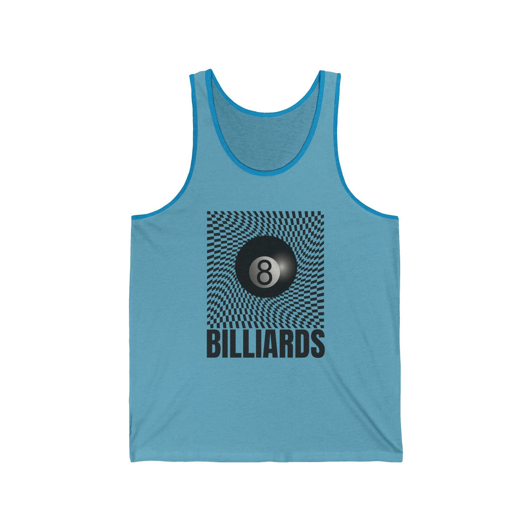 Billiards - Futuristic 8 Ball - Unisex Tank Top - BFLY BILLIARDS