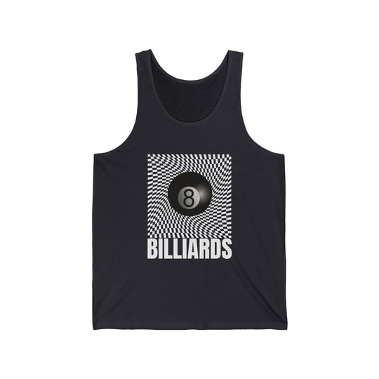 Billiards - Futuristic 8 Ball - Unisex Tank Top - BFLY BILLIARDS