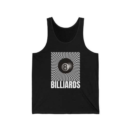 Billiards - Futuristic 8 Ball - Unisex Tank Top - BFLY BILLIARDS