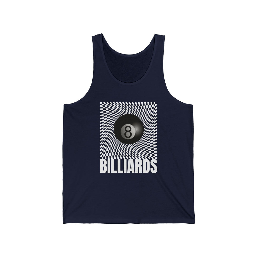 Billiards - Futuristic 8 Ball - Unisex Tank Top - BFLY BILLIARDS