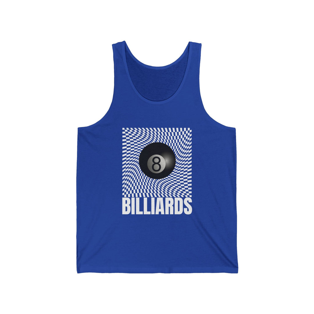 Billiards - Futuristic 8 Ball - Unisex Tank Top - BFLY BILLIARDS