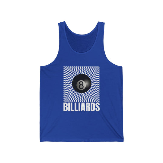 Billiards - Futuristic 8 Ball - Unisex Tank Top - BFLY BILLIARDS