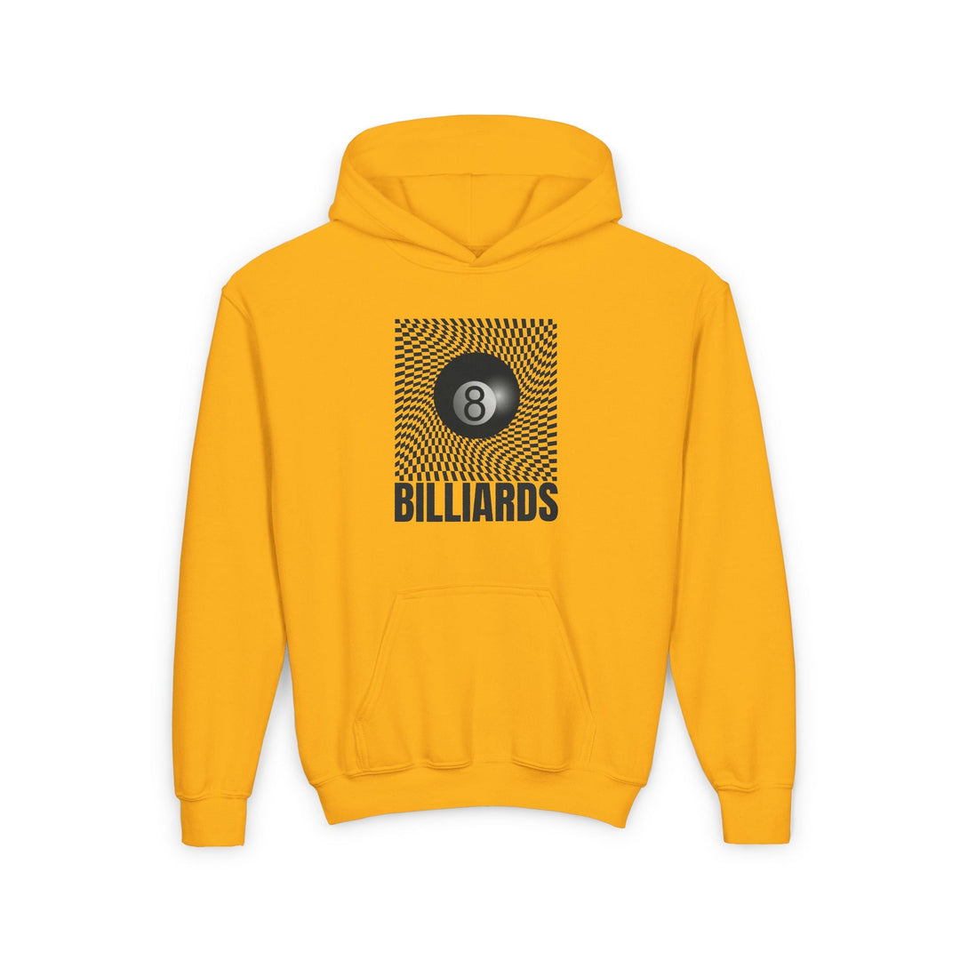 Billiards - Futuristic 8 Ball - Unisex Youth Pullover Hoodie - BFLY BILLIARDS