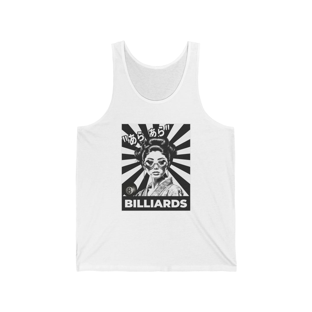 Billiards - Geisha Girl - Unisex Tank Top - BFLY BILLIARDS
