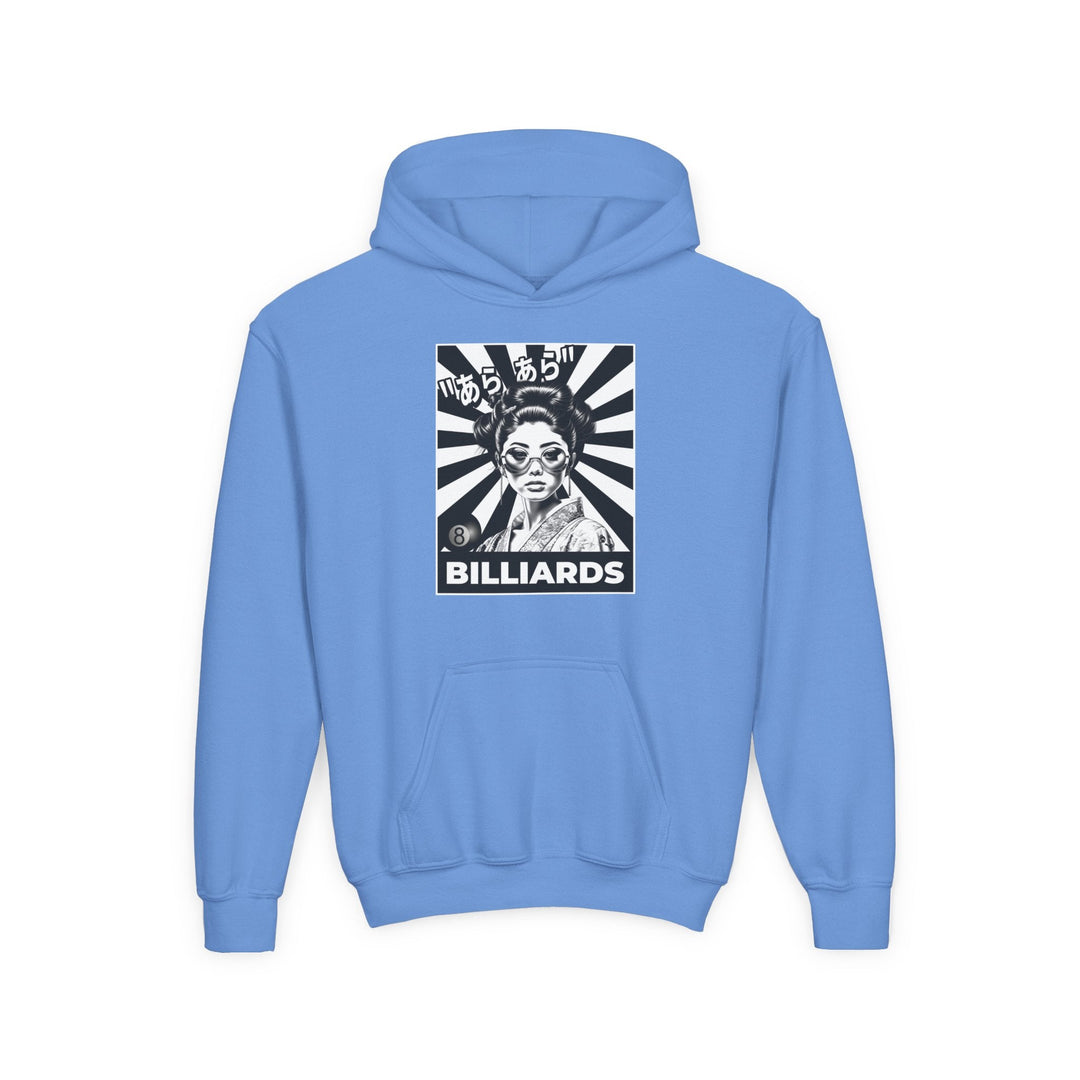 Billiards - Geisha Girl - Unisex Youth Pullover Hoodie - BFLY BILLIARDS