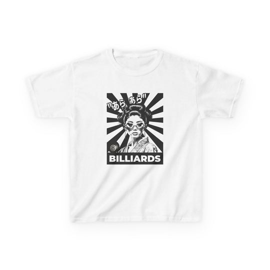 Billiards - Geisha Girl - Youth Cotton Tee - BFLY BILLIARDS