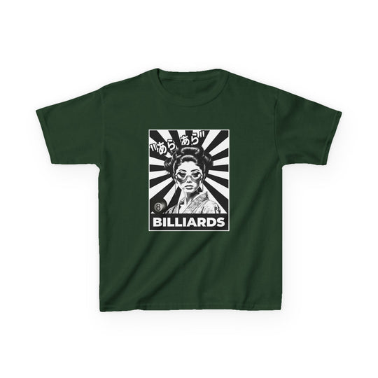 Billiards - Geisha Girl - Youth Cotton Tee - BFLY BILLIARDS