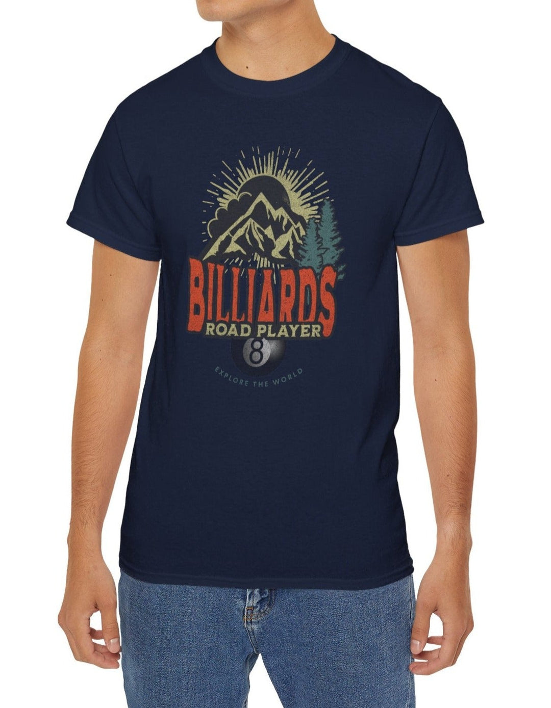 Billiards Road Player - Unisex Cotton T - Shirt - BFLY BILLIARDS