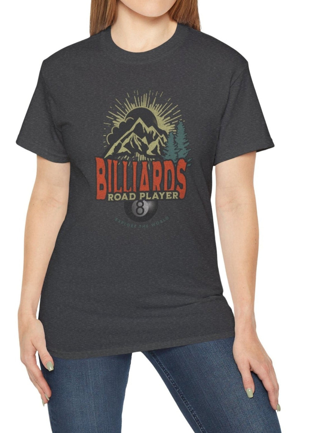 Billiards Road Player - Unisex Cotton T - Shirt - BFLY BILLIARDS