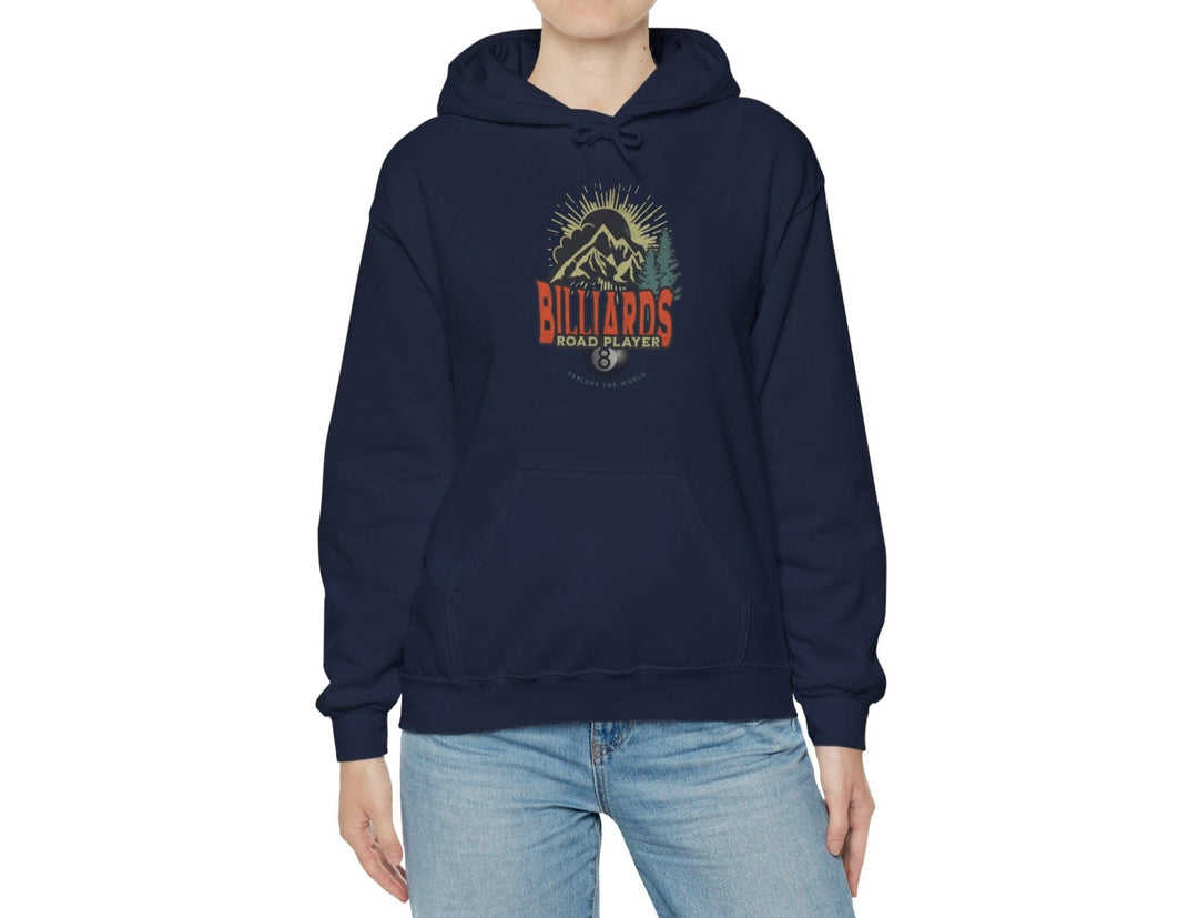 Billiards Road Player - Unisex Pullover Hoodie - BFLY BILLIARDS
