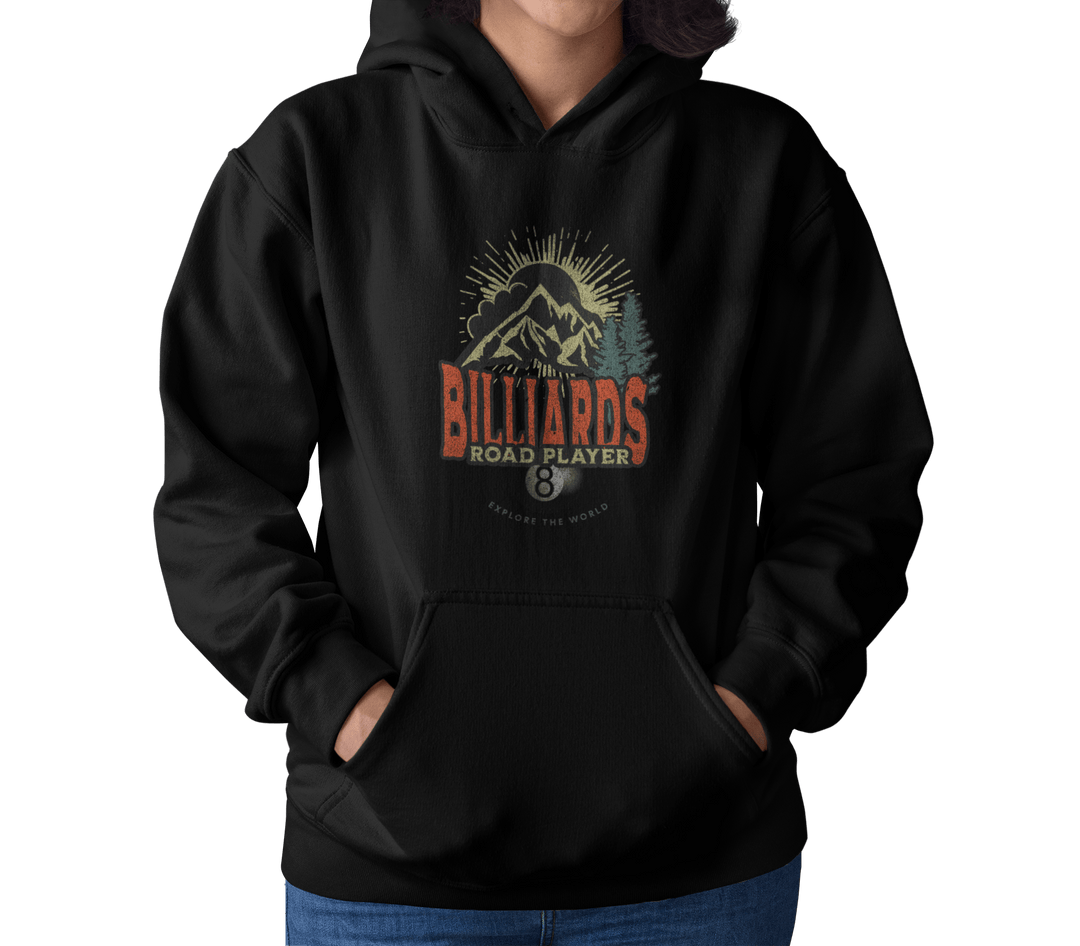 Billiards Road Player - Unisex Pullover Hoodie - BFLY BILLIARDS