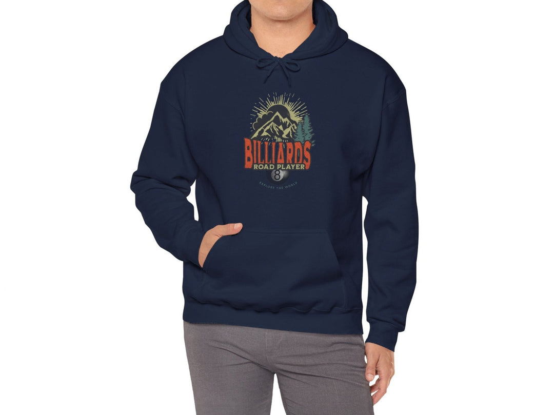 Billiards Road Player - Unisex Pullover Hoodie - BFLY BILLIARDS