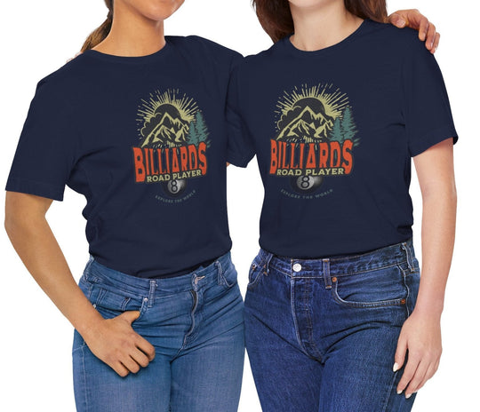 Billiards Road Player - Unisex Softstyle Tee - BFLY BILLIARDS