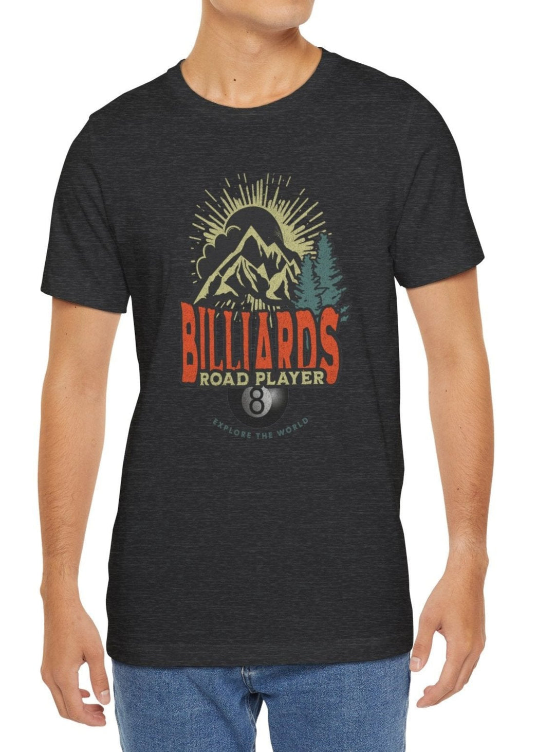 Billiards Road Player - Unisex Softstyle Tee - BFLY BILLIARDS