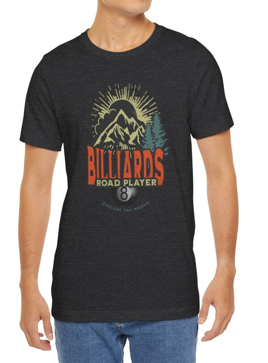 Billiards Road Player - Unisex Softstyle Tee - BFLY BILLIARDS