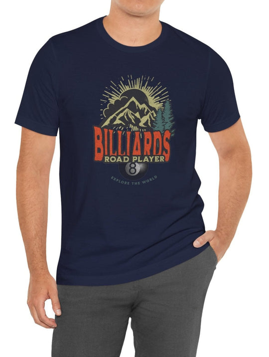 Billiards Road Player - Unisex Softstyle Tee - BFLY BILLIARDS
