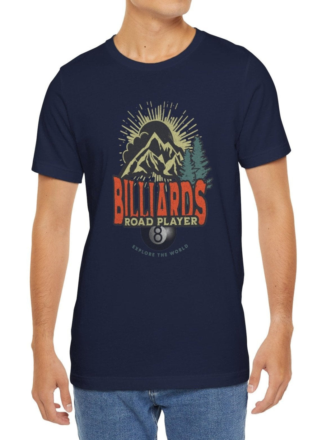 Billiards Road Player - Unisex Softstyle Tee - BFLY BILLIARDS