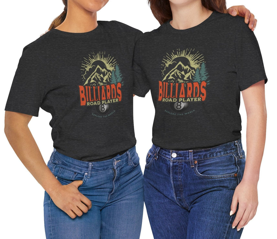 Billiards Road Player - Unisex Softstyle Tee - BFLY BILLIARDS