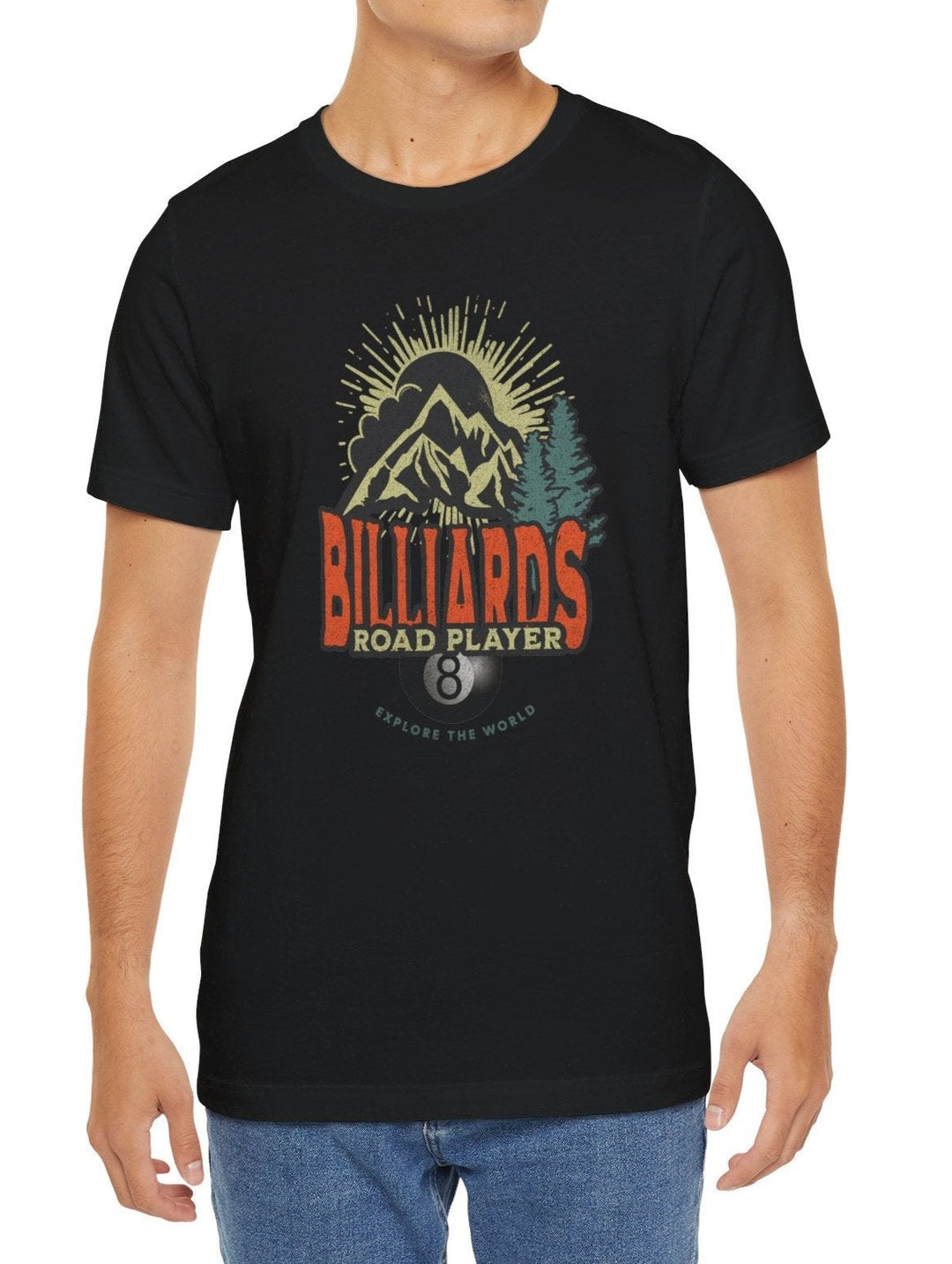 Billiards Road Player - Unisex Softstyle Tee - BFLY BILLIARDS