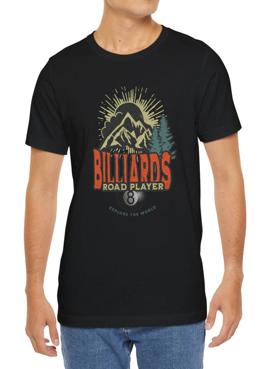 Billiards Road Player - Unisex Softstyle Tee - BFLY BILLIARDS