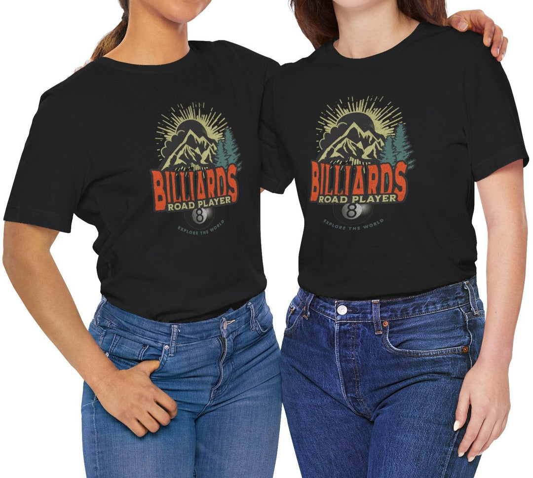 Billiards Road Player - Unisex Softstyle Tee - BFLY BILLIARDS