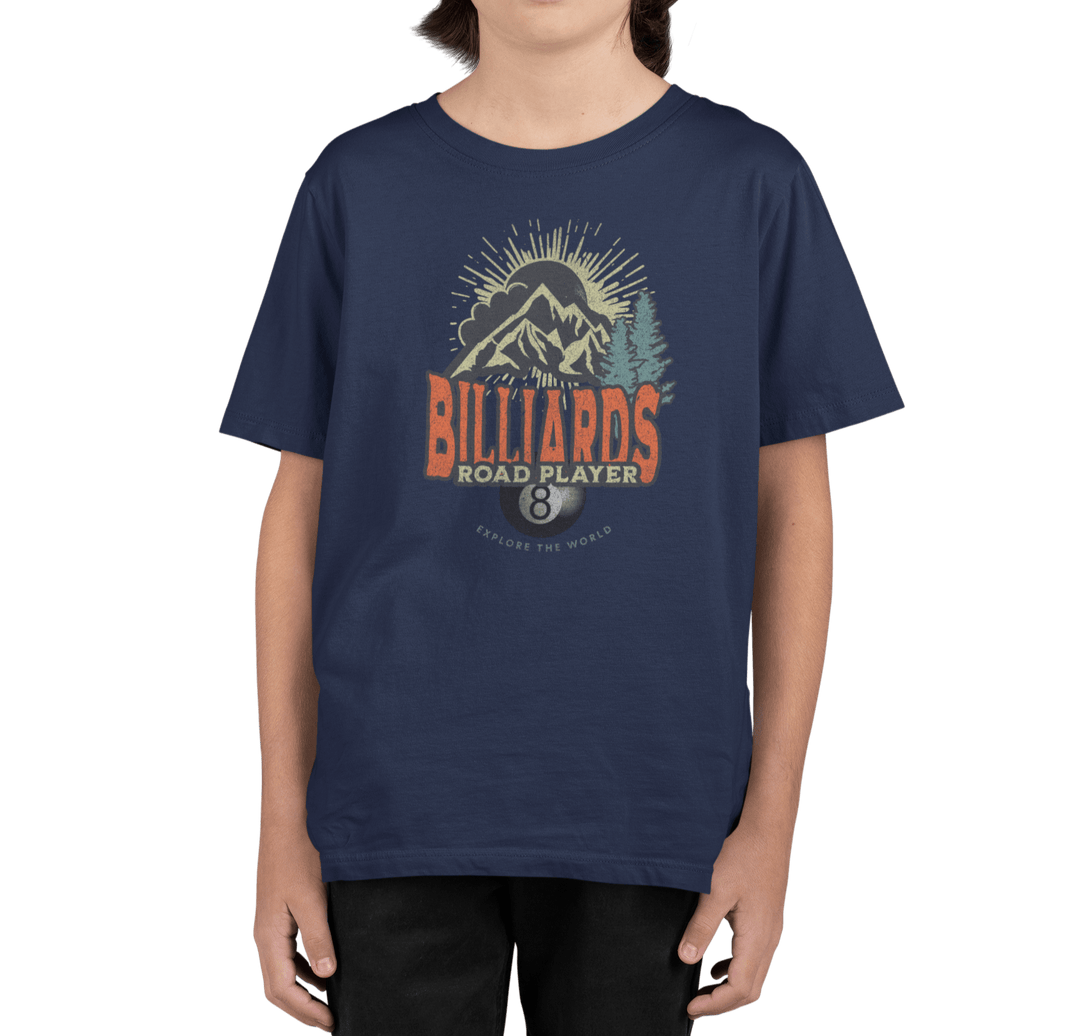 Billiards Road Player - Youth Cotton Tee - BFLY BILLIARDS