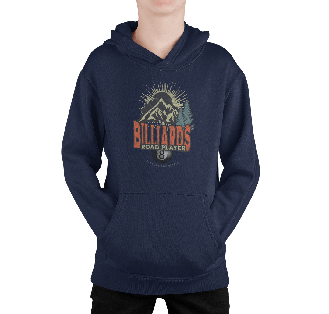 Billiards Road Player - Youth Cotton Tee - BFLY BILLIARDS