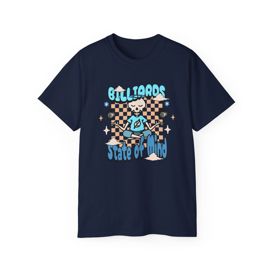 Billiards State of Mind - Unisex Cotton T-Shirt - BFLY BILLIARDS