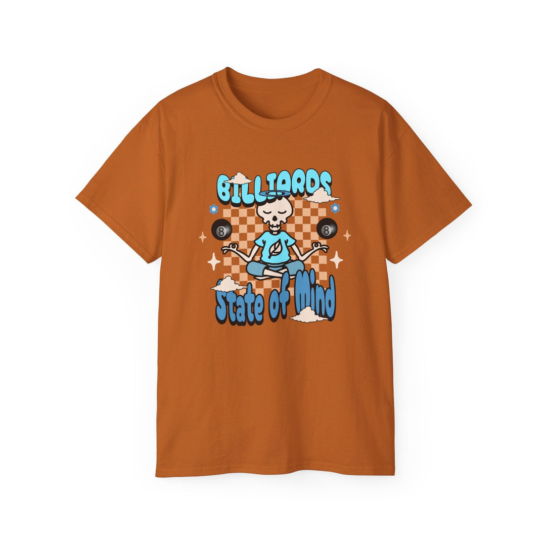 Billiards State of Mind - Unisex Cotton T-Shirt - BFLY BILLIARDS