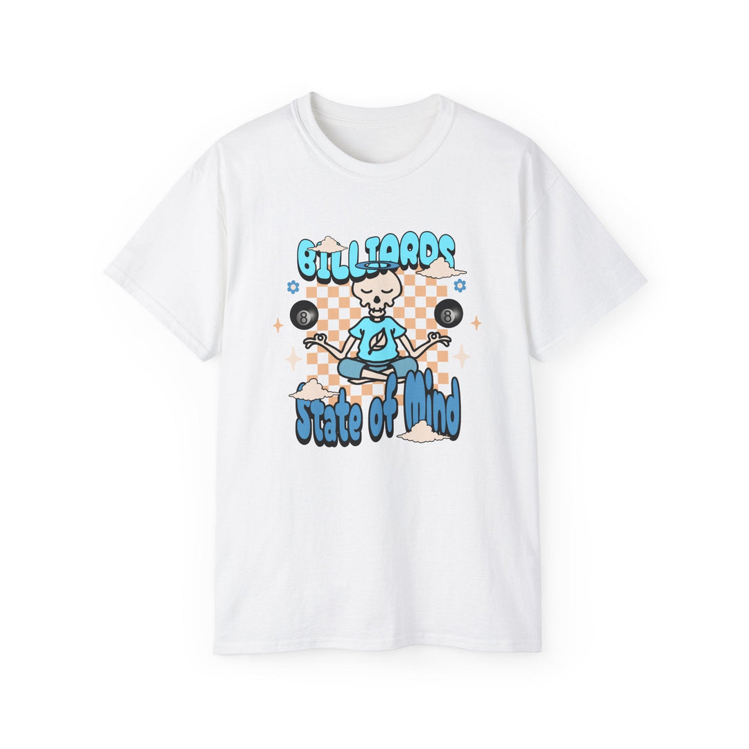 Billiards State of Mind - Unisex Cotton T-Shirt - BFLY BILLIARDS