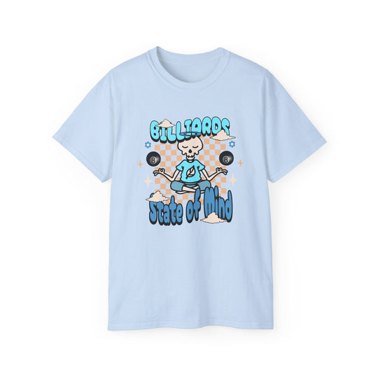 Billiards State of Mind - Unisex Cotton T-Shirt - BFLY BILLIARDS
