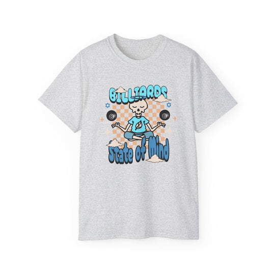 Billiards State of Mind - Unisex Cotton T-Shirt - BFLY BILLIARDS
