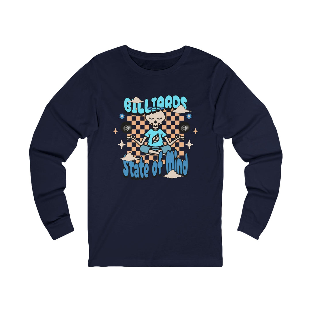Billiards State of Mind - Unisex Long Sleeve Tee - BFLY BILLIARDS