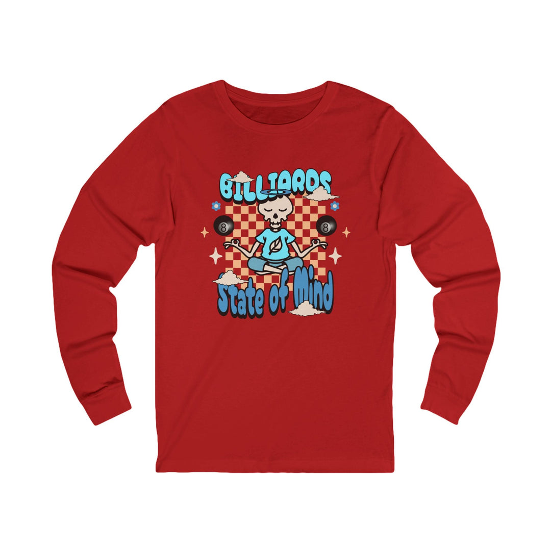 Billiards State of Mind - Unisex Long Sleeve Tee - BFLY BILLIARDS