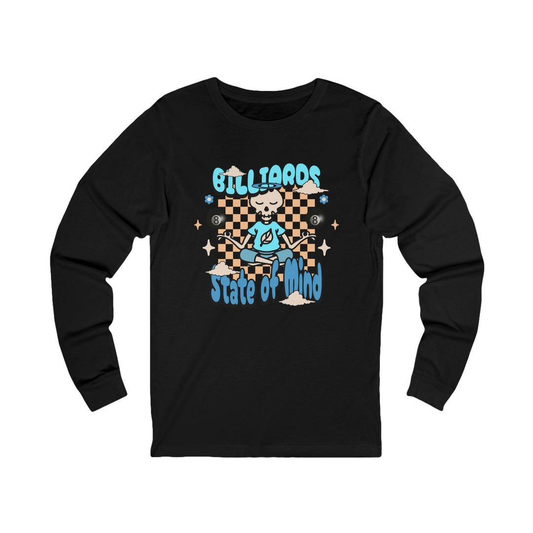 Billiards State of Mind - Unisex Long Sleeve Tee - BFLY BILLIARDS