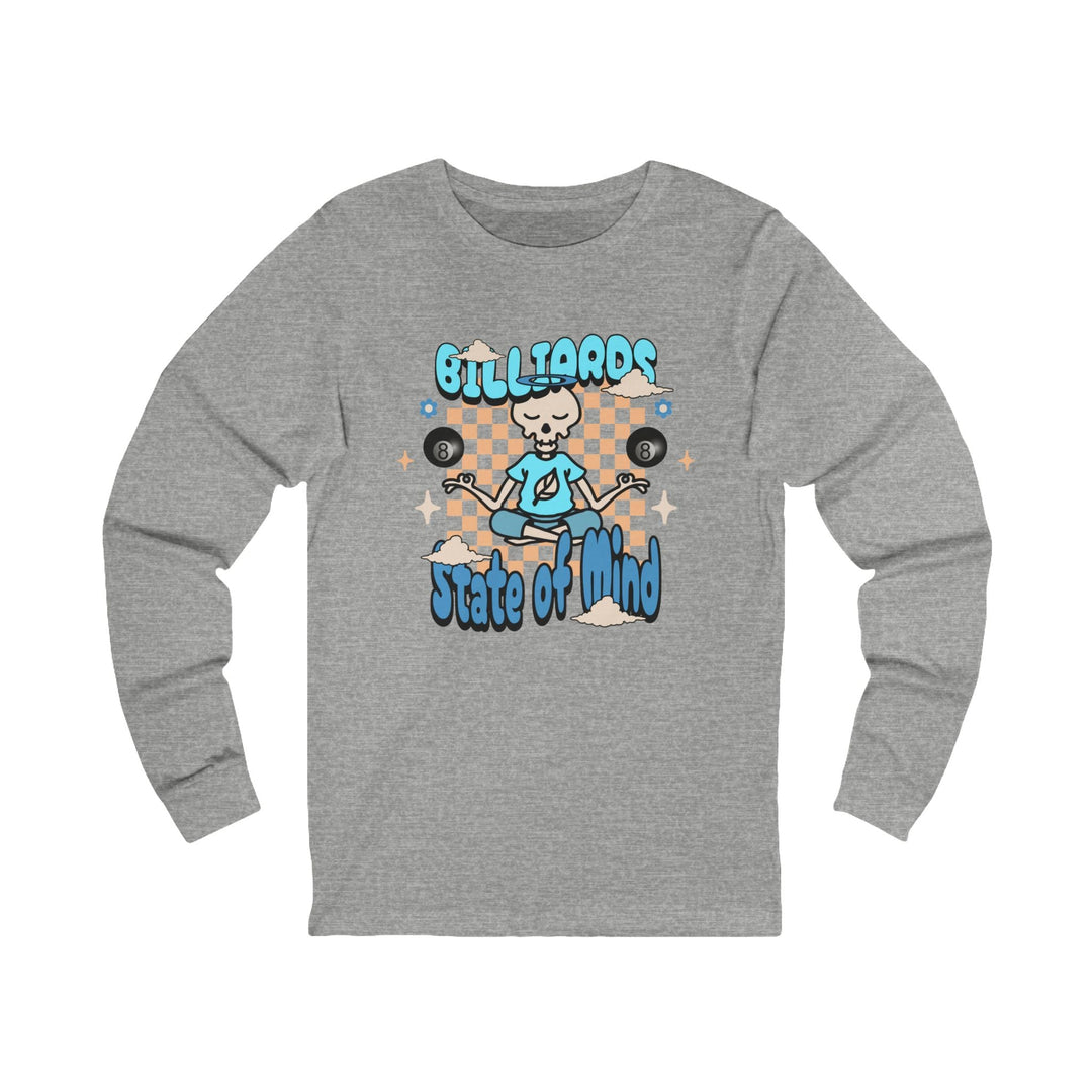 Billiards State of Mind - Unisex Long Sleeve Tee - BFLY BILLIARDS
