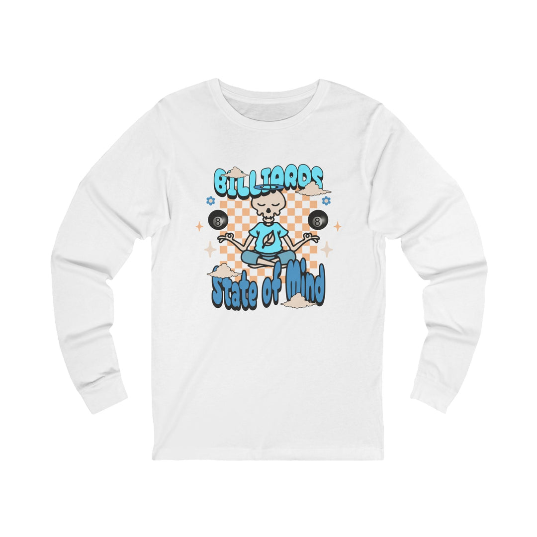 Billiards State of Mind - Unisex Long Sleeve Tee - BFLY BILLIARDS