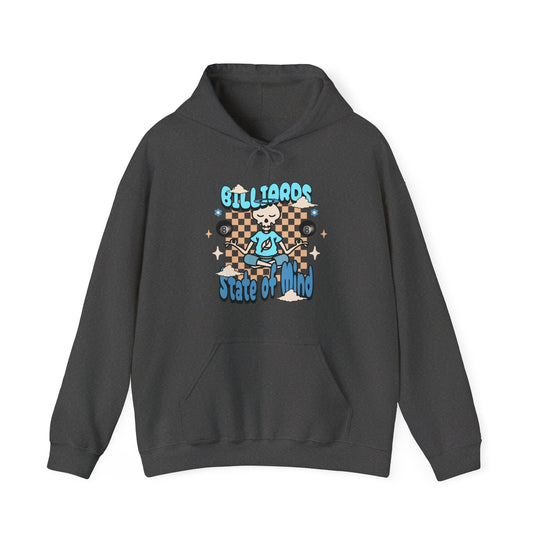 Billiards State of Mind - Unisex Pullover Hoodie - BFLY BILLIARDS