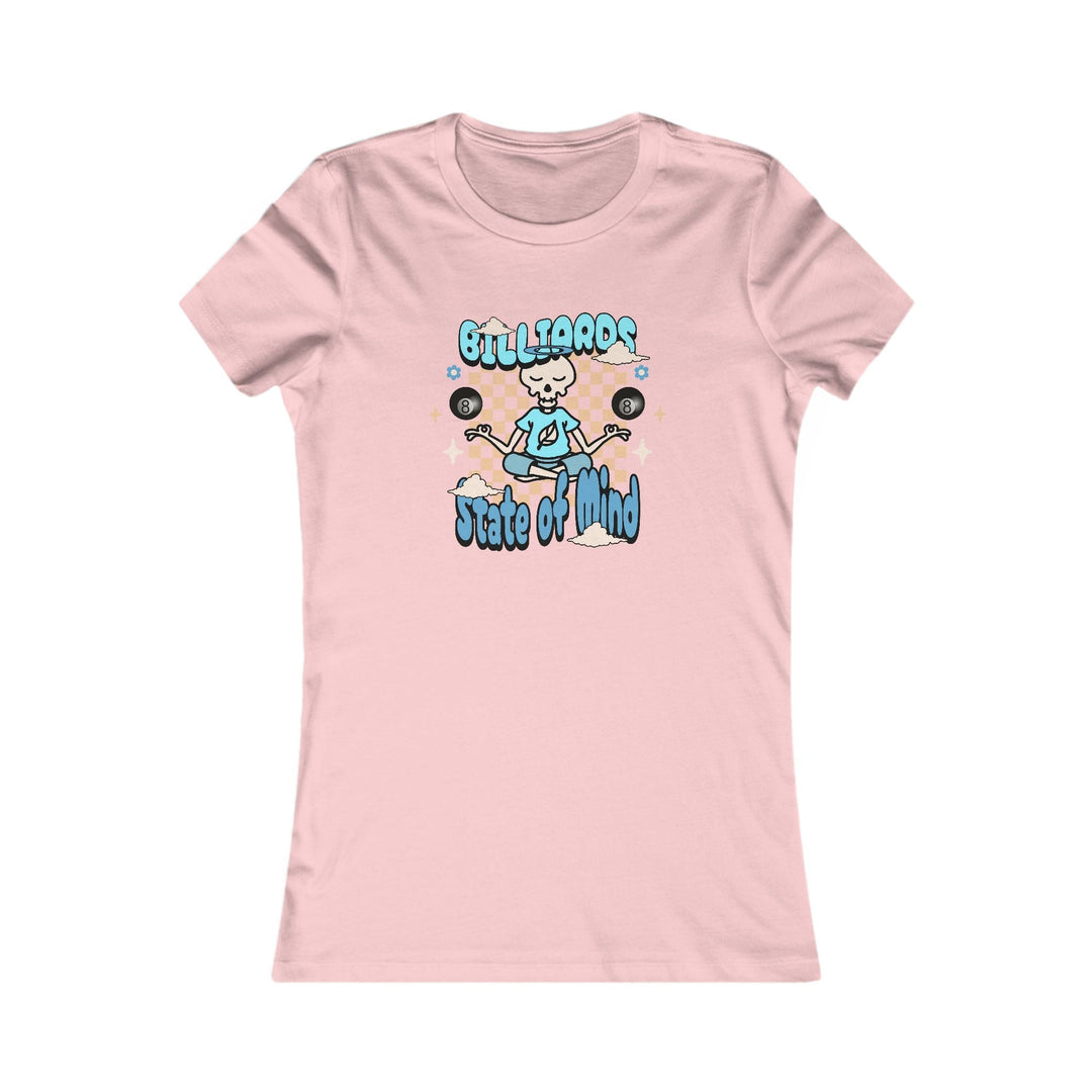 Billiards State of Mind - Women's Fitted Tee - BFLY BILLIARDS