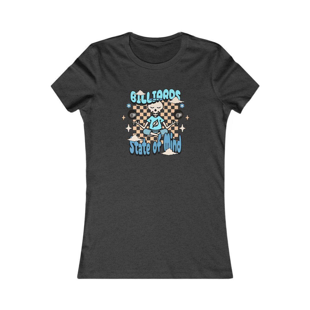 Billiards State of Mind - Women's Fitted Tee - BFLY BILLIARDS