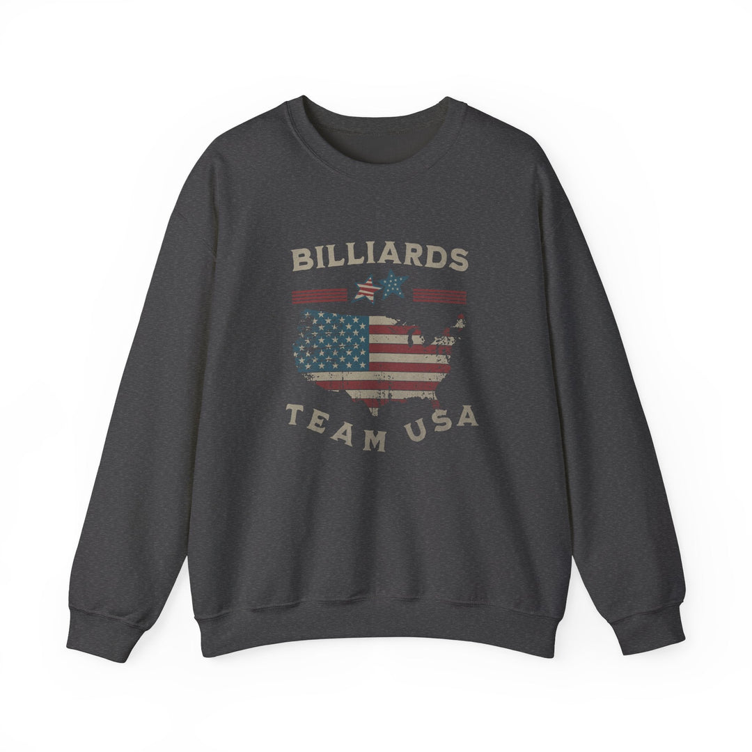 Billiards - Team USA - Unisex Crewneck Sweatshirt - BFLY BILLIARDS