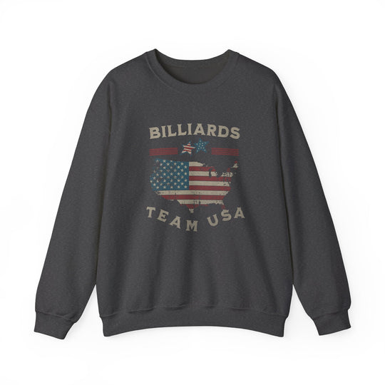 Billiards - Team USA - Unisex Crewneck Sweatshirt - BFLY BILLIARDS