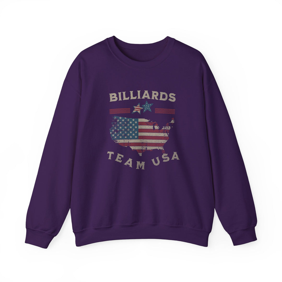 Billiards - Team USA - Unisex Crewneck Sweatshirt - BFLY BILLIARDS