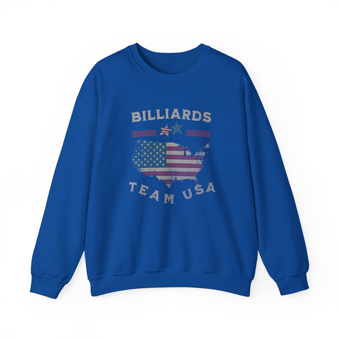 Billiards - Team USA - Unisex Crewneck Sweatshirt - BFLY BILLIARDS