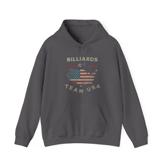 Billiards - Team USA - Unisex Pullover Hoodie - BFLY BILLIARDS