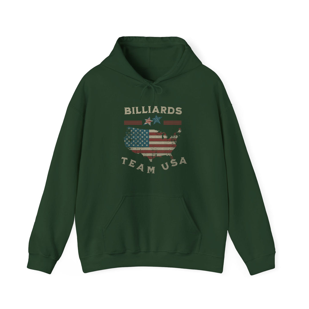 Billiards - Team USA - Unisex Pullover Hoodie - BFLY BILLIARDS