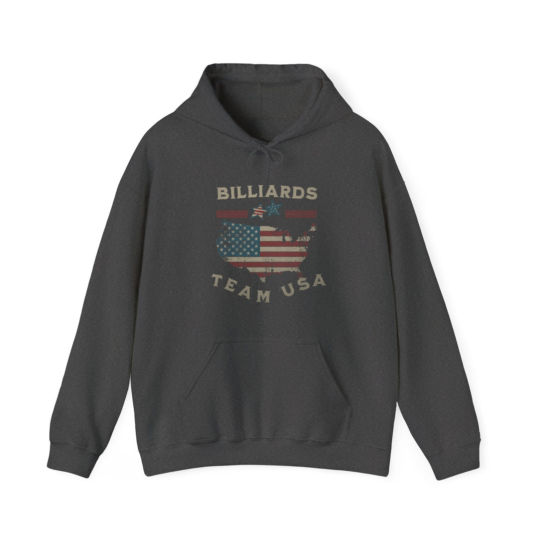 Billiards - Team USA - Unisex Pullover Hoodie - BFLY BILLIARDS