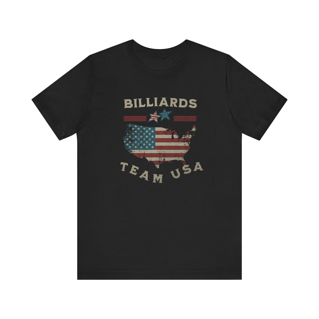 Billiards - Team USA - Unisex Softstyle Tee - BFLY BILLIARDS